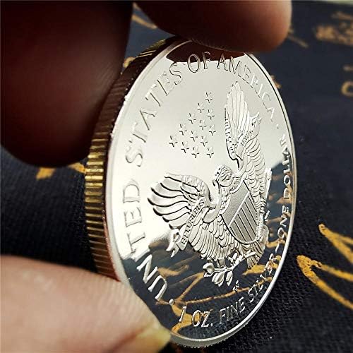 Американска Статуа На Слободата Предизвик Валута Сребрена Копија Монета Комеморативна Колекција Монети Американска Монета 1 мл Исклучителна