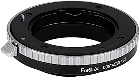 Адаптерот за монтирање на леќи Fotodiox компатибилен со леќите на Contax G на Sony E-Mount камери