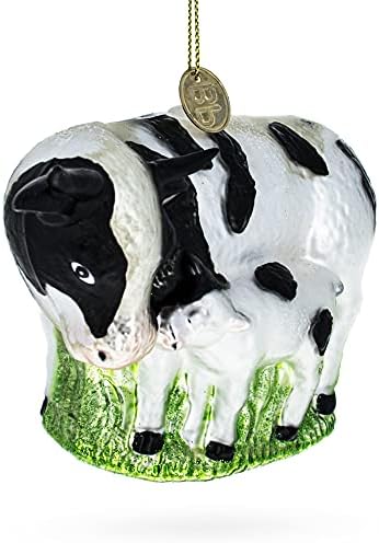 Крава со Божиќно украс 4,3 инчи