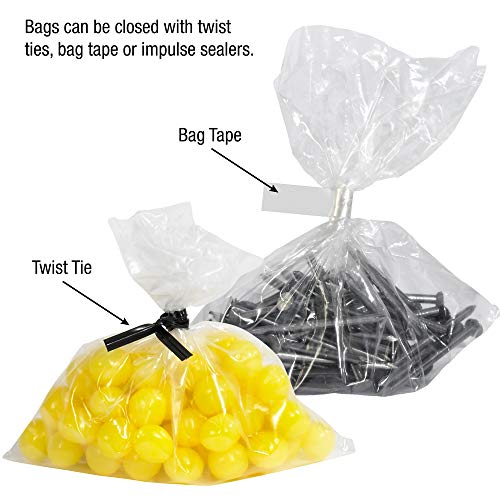 Гај со поли торба 18 x 20, 2 милји рамни отворени пластични поли полиња