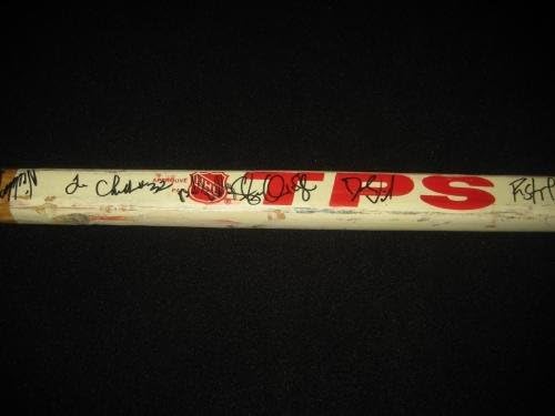 1991-92 Тимот на Детроит Ред Вингс потпиша игра користена Стив Јзерман Стик JSA COA - Автограмирани NHL Sticks