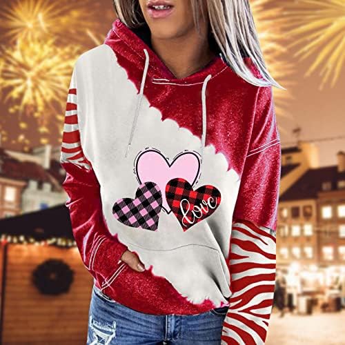 Oplxuo Дуксери За Женски Графички Маици Среќни Нови Години 2023 Празнични Пуловер Врвови Лабави Секојдневни Џемпери Кошули