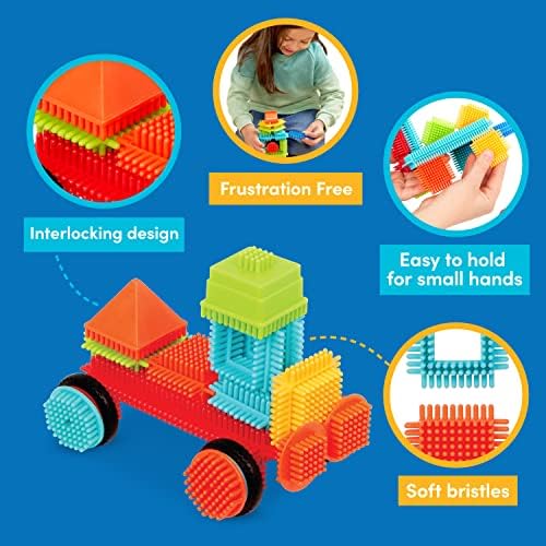 Наежвам Блокови Од Батат-Официјалните Наежвам Блокови - МАТИЧНИ 3д Сензорна Играчка За Деца-Градење Играчки за Креативност &засилувач;