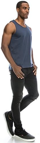 JC Distro Mens Basic Top Top Jersey Обични кошули издолжена пад исечена лушпа-опашка