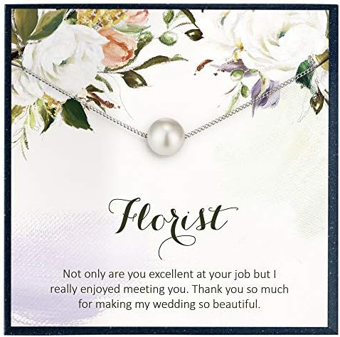 Подароци за венчавки од венчавки од Перл за ценење на цветните цвеќиња за цвеќарници Ви благодариме за подароци за свадбени фаворити