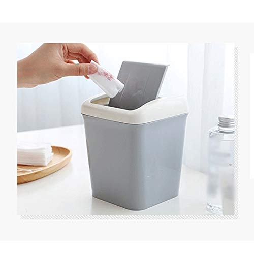 Abecel Trash конзерва, кутија за складирање на домови кујна симпатична мини отпад за отпадоци за отпадоци за отпадоци за отпадоци за отпадоци за отпадоци за отпадоци