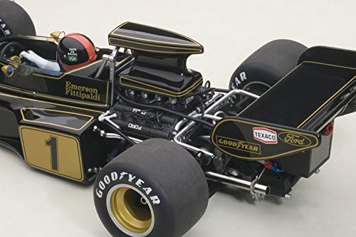 Autoart 87328 1/18 Composite Die-Cast: Lotus 72e 1973 Emerson Fittipaldi 1, w/Drive