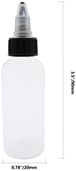 28 парчиња шишиња од 0,5 мл, Пластично Екструдирано Течно Шише Лдпе, шише за стискање, капалка, шише за издавање, Лабораториско шише за миење,