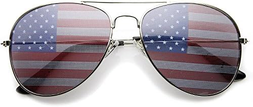 mrinderpunch® Американски Знаме Авијатичар Очила За Сонце Очила