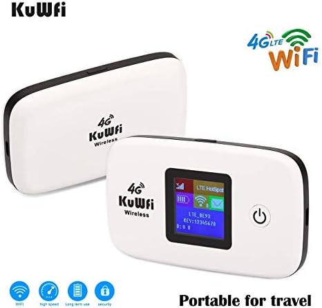 KUWFI пакет на стоки 4G LTE Mobile WiFi Hotspot и 4G LTE рутер со слот за SIM картички