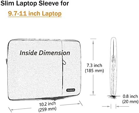 Ракав лаптоп 9,7 10,5 инчи кутија компатибилен со iPad 9,7 10,5 11 , Surface Go 2018 и најпопуларна 9,7 -10 таблета Chromebook, постелнина