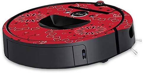MOINYSKINS Кожа компатибилна со Irobot Roomba i7 Robot Vacuum - Бандана | Заштитна, издржлива и уникатна обвивка за винил декларална