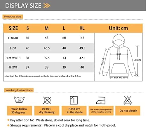 Bulopur Print Hoodie Pullover Hoodshed Sweatshirt Casual Sport Compleite Големина на долги ракави S-XL