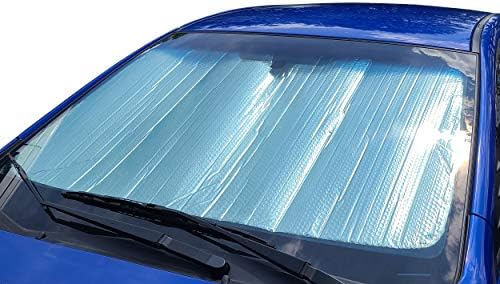 AutoTech Zone Sunshade за 2015-2023 година Форд Транзит, Сонцето на шофершајбната за ветробранско стакло