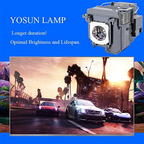 Yosun v13h010l91 Заменска ламба сијалица за Epson elplp91 BrightLink 685Wi 695Wi PowerLite 680 685W 685WI EB-680 EB-680S EB-685W