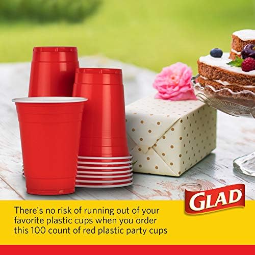 Драго Секојдневни Пластични Чаши За Еднократна Употреба За Секојдневна Употреба | Црвени Пластични Чаши Силни И Цврсти Црвени Пластични