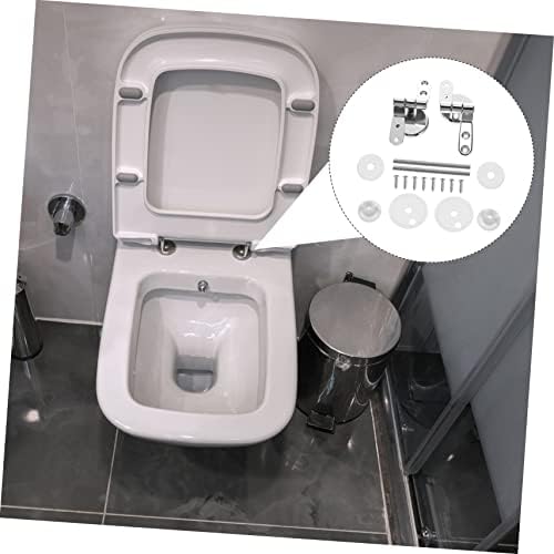 Uonlytech 1 Поставете капаци на капакот на тоалетот, тоалетот за тоалети, завртки за седиштето тоа тоалетно седиште за замена на седиштето,