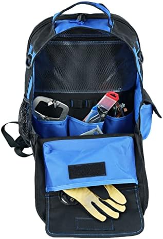 Торба за прицврстувачи на мелото со прозорецот за мрежи и висини за заварување + ранец за алатка за заварување Екстремен менувач на опрема со