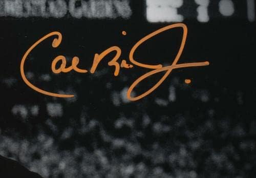 Кал Рипкен rуниор потпишан врамен Балтимор Ориолес 11x14 Фото фанатици - Автограмирани фотографии од МЛБ