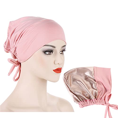 Женски рак на главата на рак, боемска цветна коса покривка, завиткан турбан со еластична лента со лесна прилагодлива капа за опаѓање на