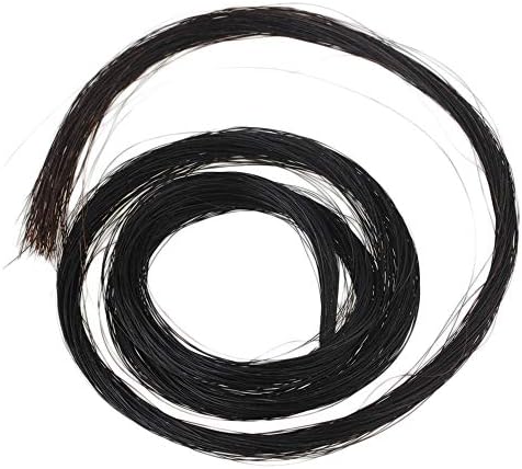 BQLZr црна 32 инчи Хенк Монголска коњска коса виолина лак за замена на косата