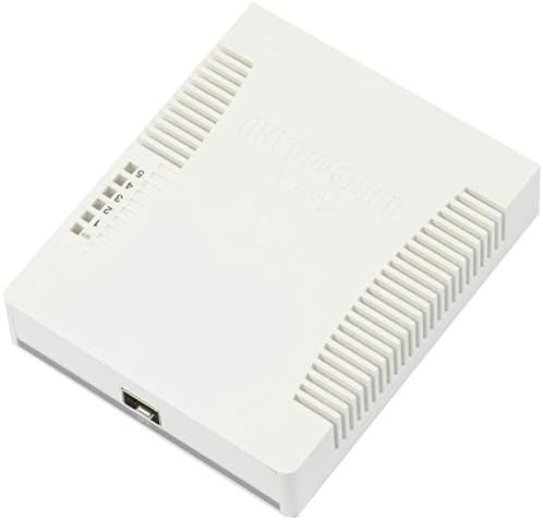 Smart Switch Mikrotik RB260GS CSS106-5G -1S 5x Gigabit Ethernet Smart Switch - SFP Cage - Пластичен случај - SWOS