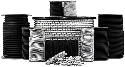 Sgt Knots Polypro Bungee Shock Cind - лесен еластично јаже за изработка, индустриски и DIY проекти