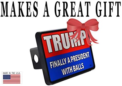Смешни Доналд Трамп Приколка Накуцване Приклучок Подарок Идеја Конечно Претседател Со Топки