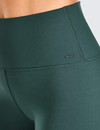 CRZ Јога светло -флиеви топли хеланки за жени 25 ''/28 '' - дебели четкани панталони со високи тренинзи за тренингот