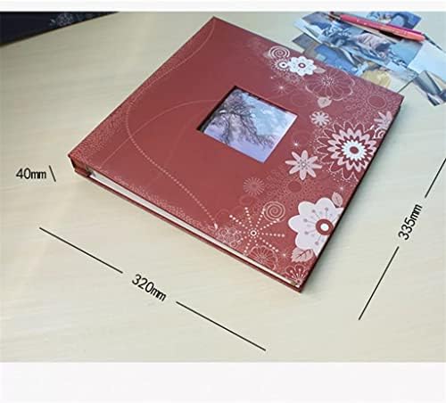 Haалеи занаетчиски хартија 12-инчен фото албум DIY Голем само-лепенки филм за свадба албум Меморијален раст кутија 300 чаршафи