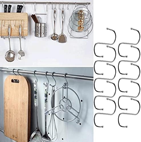 Махза куки бања 10 парчиња/постави метални типови кујна спална соба кука до не'рѓосувачки челик супер оптоварување