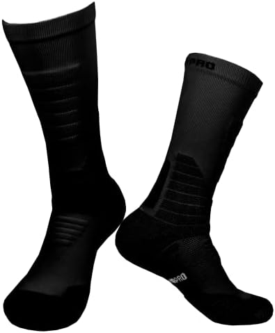Чорапи за подигање за пешачење за мажи и жени со анти-стрес Влага германиум и CoolMax All Season 2 Pare