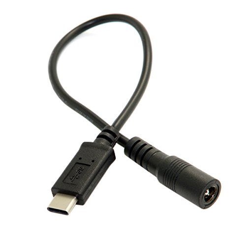 CABLECC USB 3.1 Тип C USB-C ДО DC 5.5 2.5 Mm Приклучок За Напојување Продолжен Кабел За Полнење За Air Pro 10cm