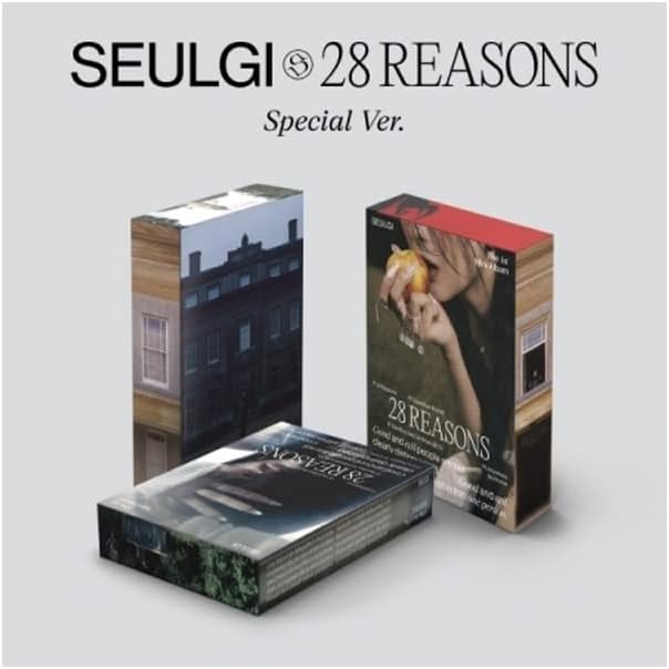 Red Velvet Seulgi 28 Причини 1 -ви мини албум Специјална верзија Mini CD+Poster+Photobook+Photocard+Special Photocard+Следење