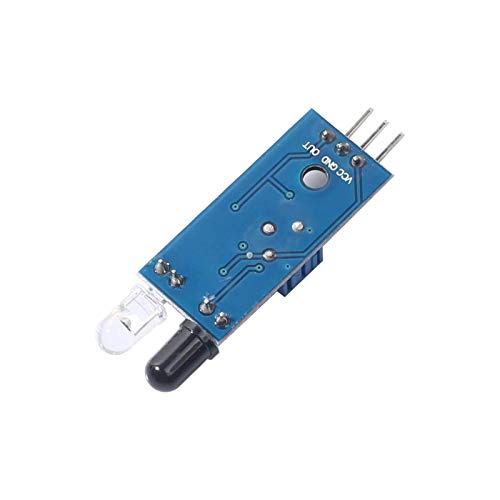 5pcs IR инфрацрвен сензор за избегнување пречки IR пренесување и примање на цевка фотоелектричен прекинувач 3-пински компатибилен со