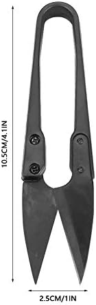 12 компјутери црни мали ножици за предиво за шиење на ножици за шиење на ножици за везници за риболов конец за риболов конец за монистра за употреба