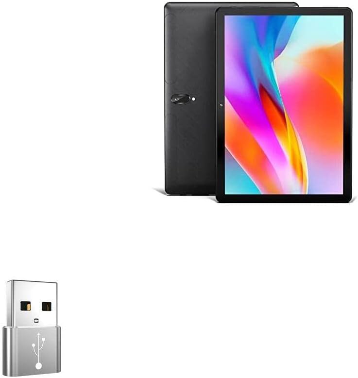 Адаптер за Boxwave Компатибилен со Mach Android Tablet Mobility3G-USB-A до C Portchanger, USB Type-C OTG USB-A Конвертирај