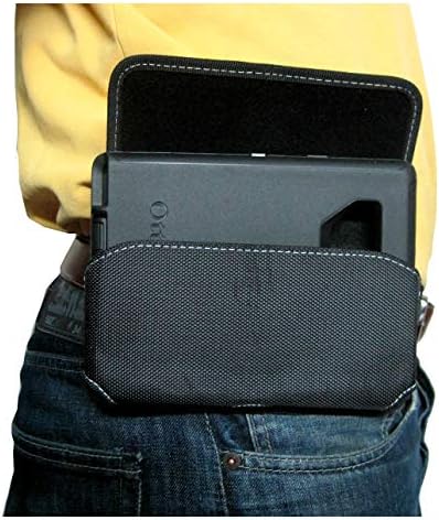 Најлонска Телефонска Торбичка Мгбца За Samsung Galaxy Note 9 , Цврст W/Фиксен Држач За Безбеден Ремен, Магнетно Затворање, Вклопување Или Витко