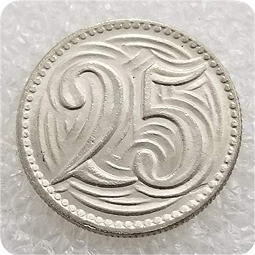 Занаети Чешка Чехословачка 25 Халеру 1932 монета 2506Coin Колекција Комеморативна монета