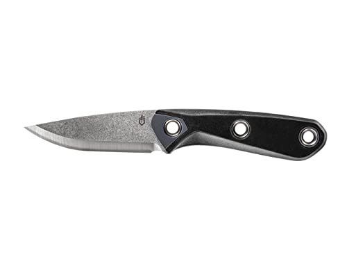 Принцип на Gerber Gear - фиксен нож за сечило за кампување, риболов и ловечка опрема - црна боја