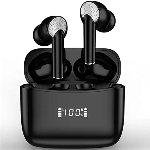 АД Ј8 Про Стил Bluetooth 5.3 Слушалки ANC + ENC Hifi Стерео 13mm Специјални Безжични Слушалки ВО Уво LED Дигитален Дисплеј Јасни Повици IPX7