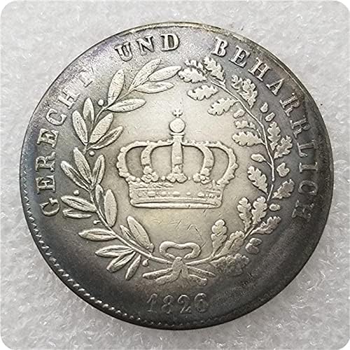 Антички Занаети 1826 Германски Сребрен Долар Комеморативна Монета #2019