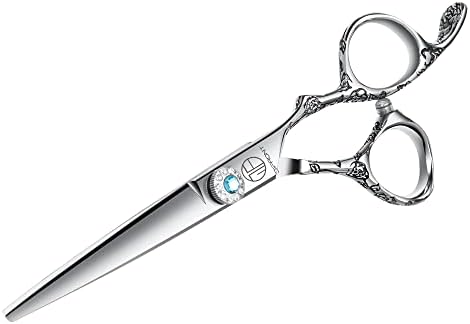 Професионални Ножици За Коса - Професионални Ножици За Сечење Коса-6,0 големина-Берберски Ножици За Брич За Мажи и Жени-Премиум Ножици За Сечење