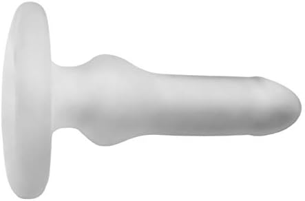 Совршено вклопување приклучок за задникот на задникот, силаскин, TPR/силикон, дополнителен опсег, екстра долг, чист