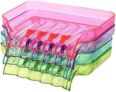 ZCMEB сапун сапун Пластични додатоци за бања вшмукување антискид кујнски туш сунѓер сапун држач преносен