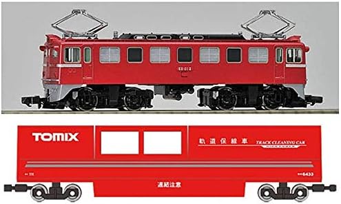 TOMIX 6433 TRACK CERING CAR RED & ED61 TYPE SET N SCALE 1/150