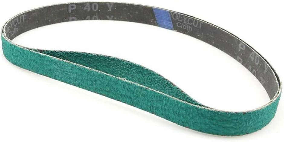 Sogudio Абразивен појас 8 парчиња пескачки појас Сандер ленти 25 x 762mm за нож за мелење на појас за мелење на појас