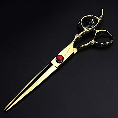 Фризерски салон коса ножици 7-инчен злато личност коса сечење ножици бербер стил алатки