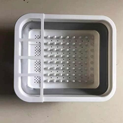 Решетката за сушење депила, преклопување садови за садови за садови за чување кујна кутија кујна за складирање на садови за складирање