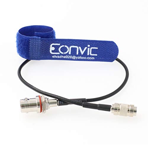 Eonvic HD SDI DIN 1.0/2.3 десен агол на BNC машки 75OHM RG174 RF коаксијален кабел за рекордер за асистенција на BlackMagic
